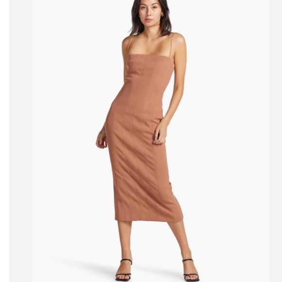 Brand New MISHA SLIM CORSET SLEEVELESS DRESS - Picture 9 of 12